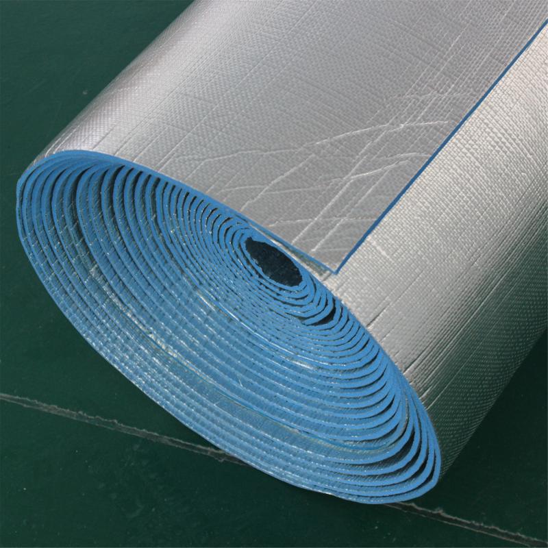 Radiant Aluminum Foil Foam Sheet XPE Heat Isolated Building Roof/Floor Material, Construction Insulation Board - PAIDU